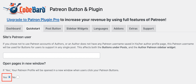 Como abrir um link do Patreon em uma nova guia no seu site WordPress How to open a Patreon link in a new tab on your WordPress website