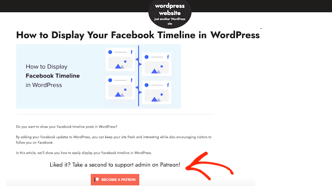 Adicionando um botão do Patreon a qualquer postagem do WordPressAdicionando um botão do Patreon a qualquer postagem do WordPress Adding a Patreon button to any WordPress post