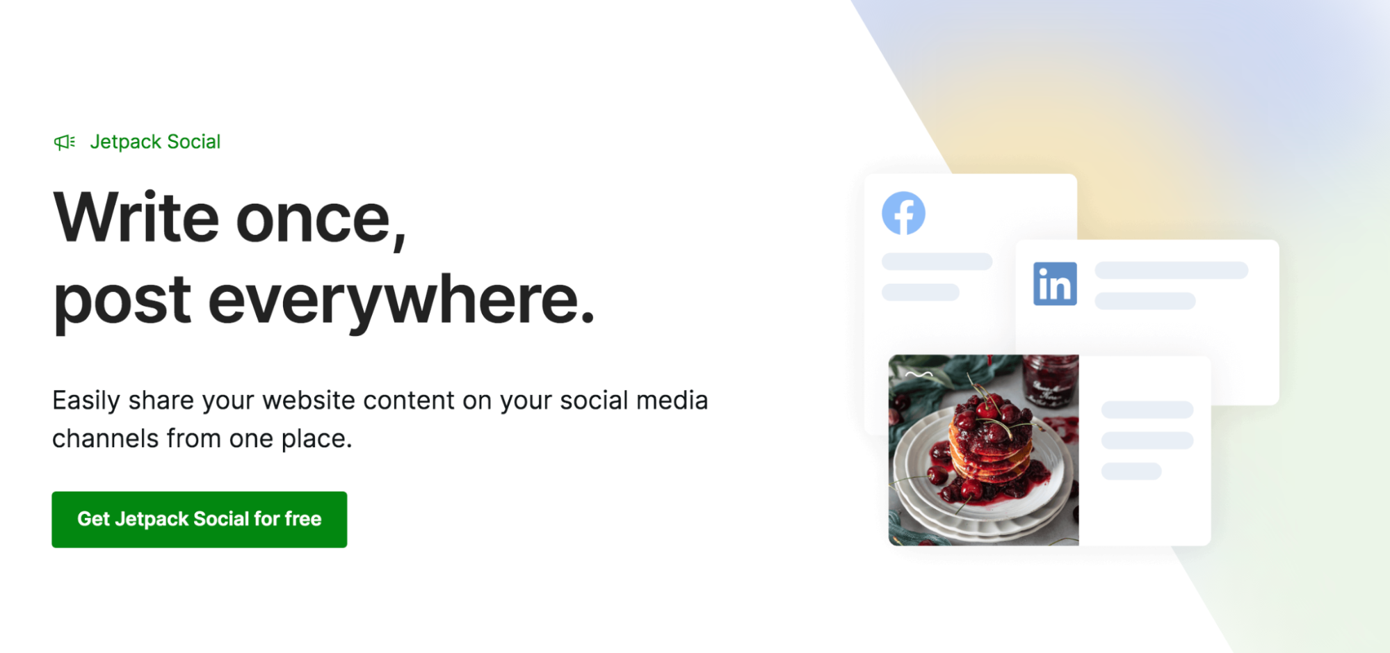 Jetpack Social-Homepage