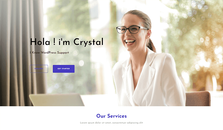 2023년 SaaS 앱 회사 웹사이트를 위한 14가지 최고의 WordPress 테마 15 portfolioline-image