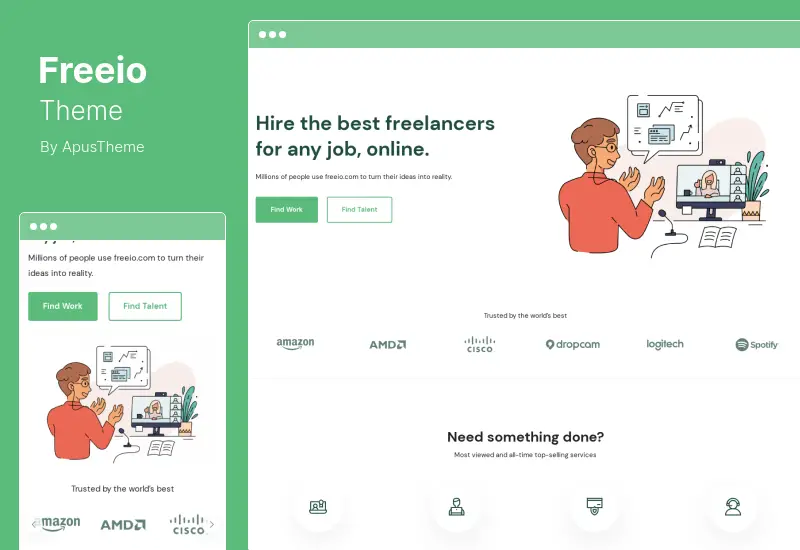 Freeio Theme – WordPress-Theme für den freiberuflichen Marktplatz