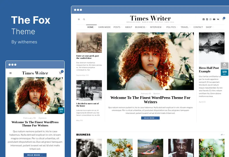 Das Fox-Theme – Minimales WordPress-Theme für Zeitungs- und Nachrichtenmagazin-Blogs