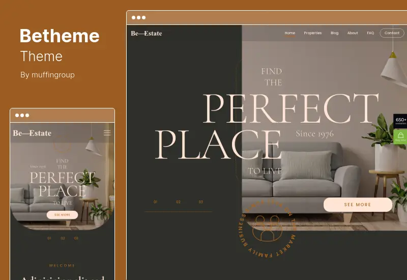 Betheme Theme - Tema responsivo multiuso para WordPress e WooCommerce