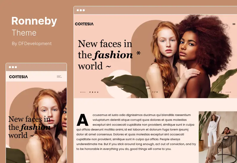 Tema Ronneby - Tema WordPress de alto desempenho