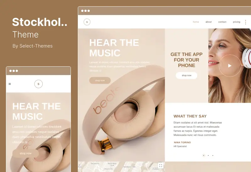 Stockholm Theme - Tema WordPress yang Benar-Benar Multi-Konsep