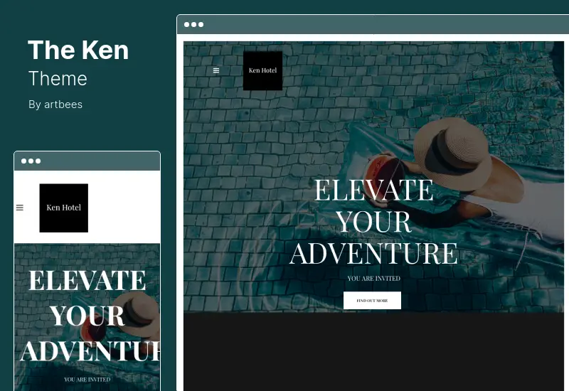 Tema Ken - Tema WordPress Kreatif Serbaguna