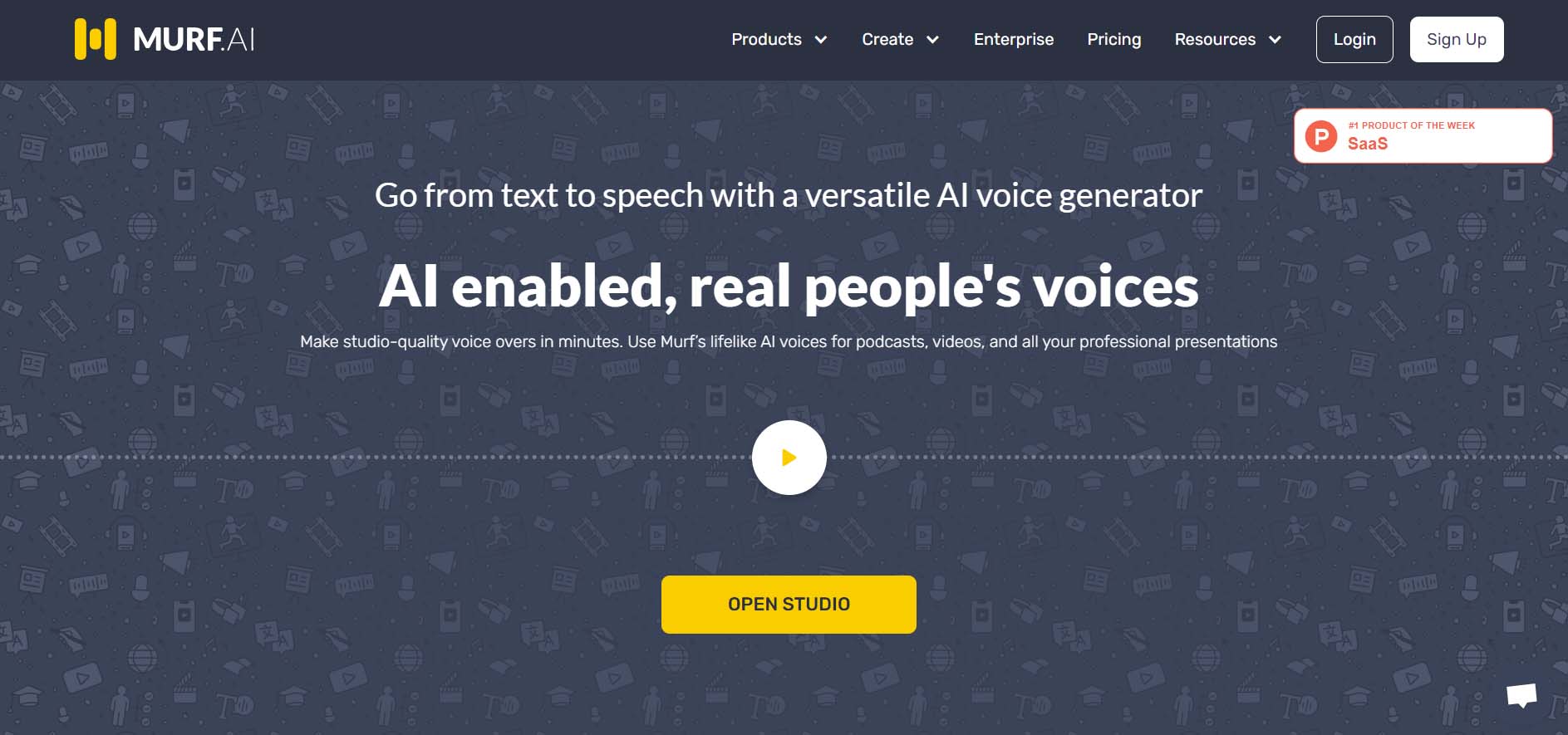Murf, ein Text-to-Speech-Audio-Tool