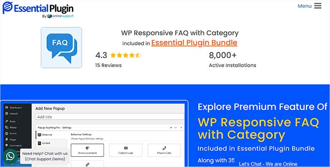 คำถามที่พบบ่อยเกี่ยวกับ WP Responsive พร้อมหมวดหมู่ WP Responsive FAQ with Category