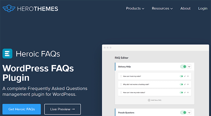 คำถามที่พบบ่อยเกี่ยวกับฮีโร่สำหรับ WordPress Heroic FAQs for WordPress