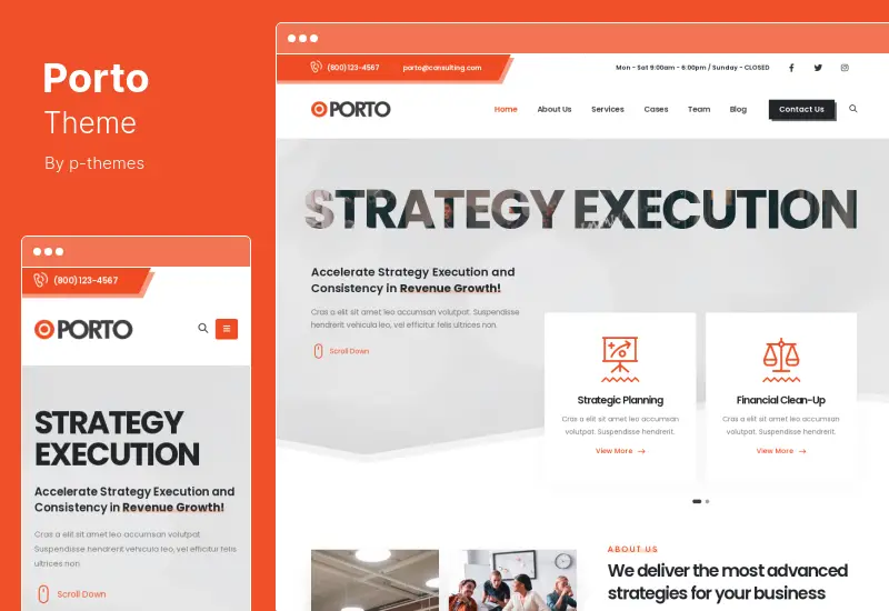 Thème Porto - Thème polyvalent et WooCommerce