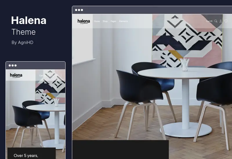 Halena Teması - Minimal ve Modern e-Ticaret WordPress Teması