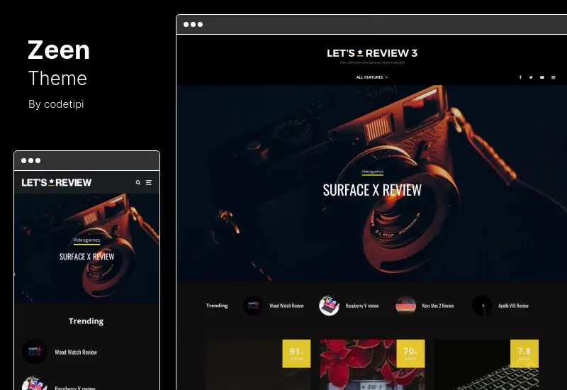 Tema Zeen - Newspaper Magazine News Blog Tema WordPress