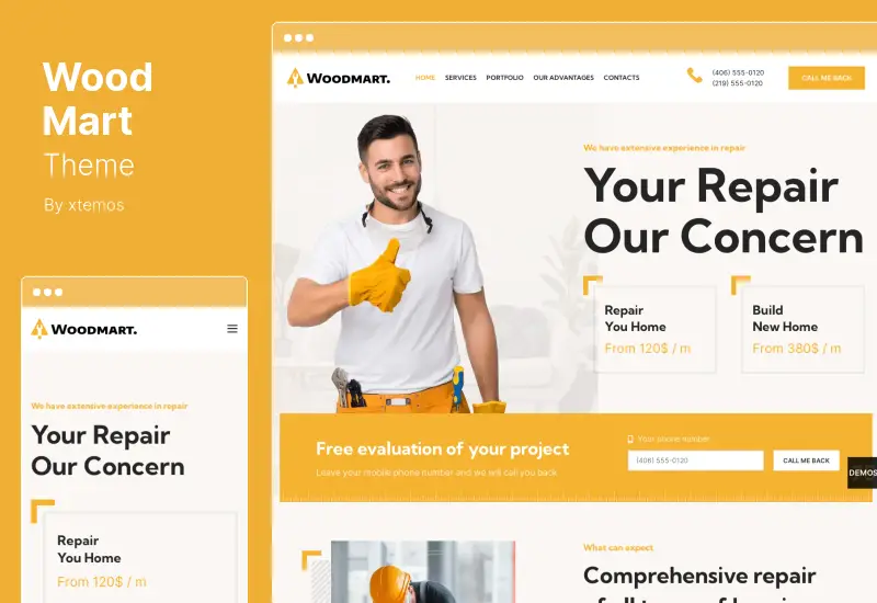 Tema WoodMart - Tema multifuncțională WooCommerce