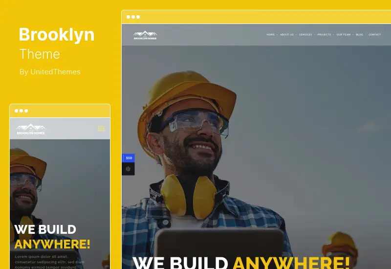 Brooklyn Theme - Temă WordPress responsabilă și multifuncțională creativă