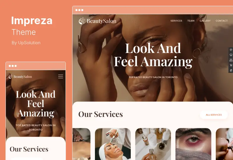 Tema Impreza - Site WordPress și tema WooCommerce Builder