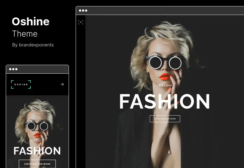 Oshine Theme - موضوع ووردبريس إبداعي متعدد الأغراض