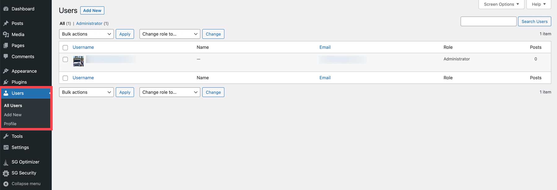 Pengguna WordPress