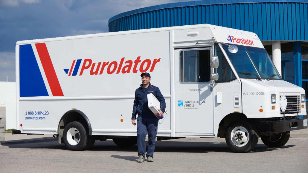 Transporte do Purolator no Canadá