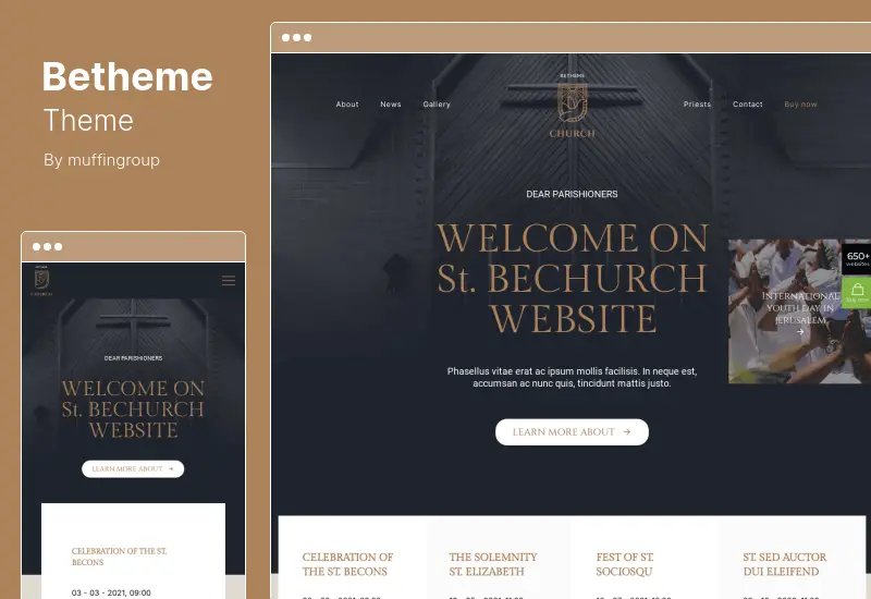 Betheme Theme - Tema responsivo multiuso para WordPress e WooCommerce