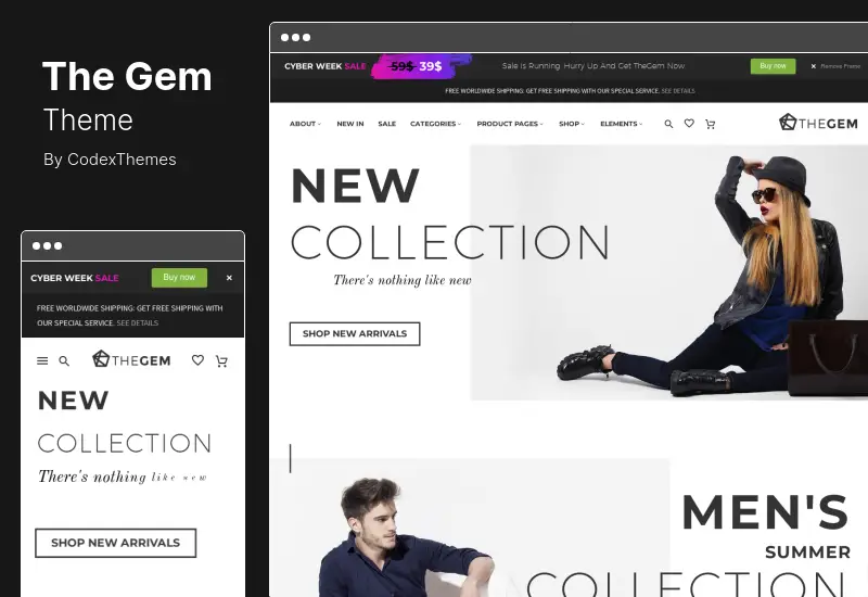 TheGem Theme - موضوع إبداعي متعدد الأغراض و WooCommerce WordPress