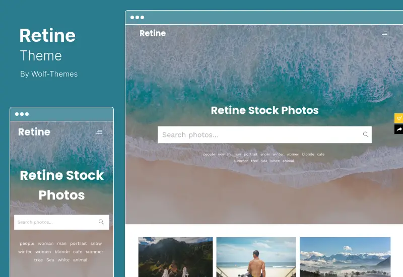 Retine Teması - Fotoğrafçılar ve Yaratıcılar için Bir WordPress Teması