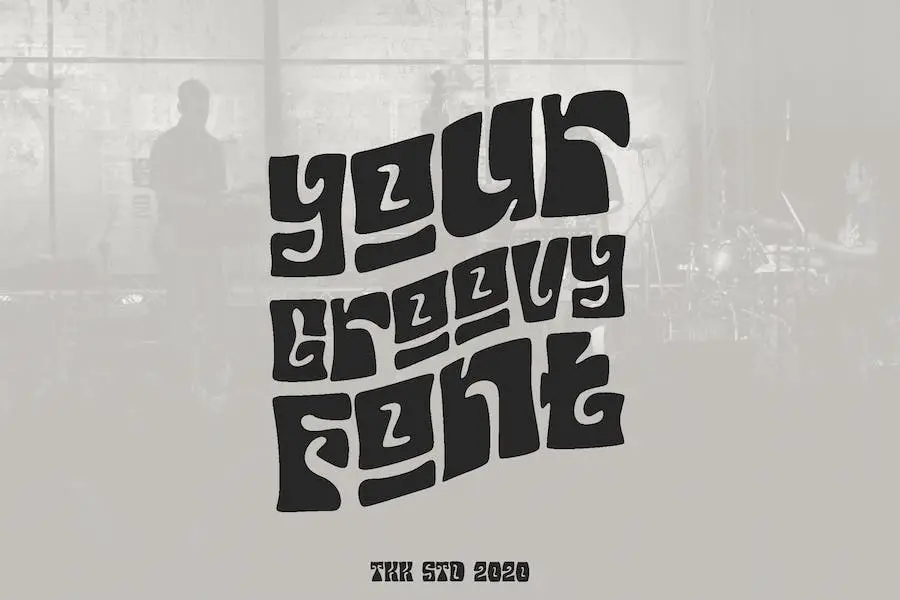 Font Groovy Anda -