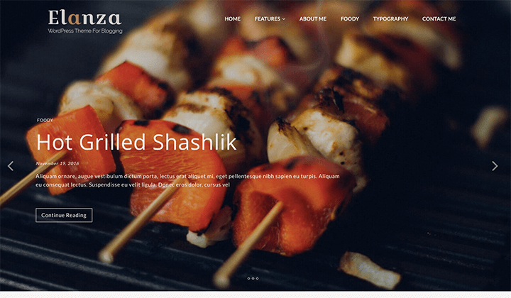16 cele mai bune teme și șabloane WordPress pentru bloggeri și influenți culinare 2023 8 Featured image blogger