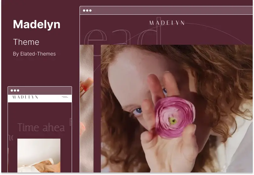 Tema Madelyn - Tema criativo elegante para WordPress