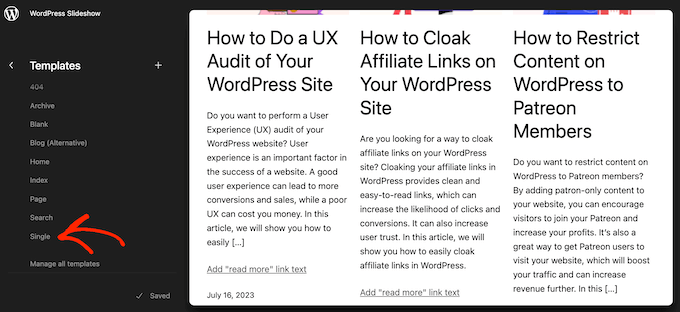 Menambahkan penafian afiliasi ke template postingan blog WordPress Adding an affiliate disclaimer to a WordPress blog post template