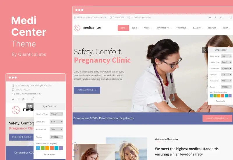 Tema MediCenter - Tema WordPress Medis Kesehatan