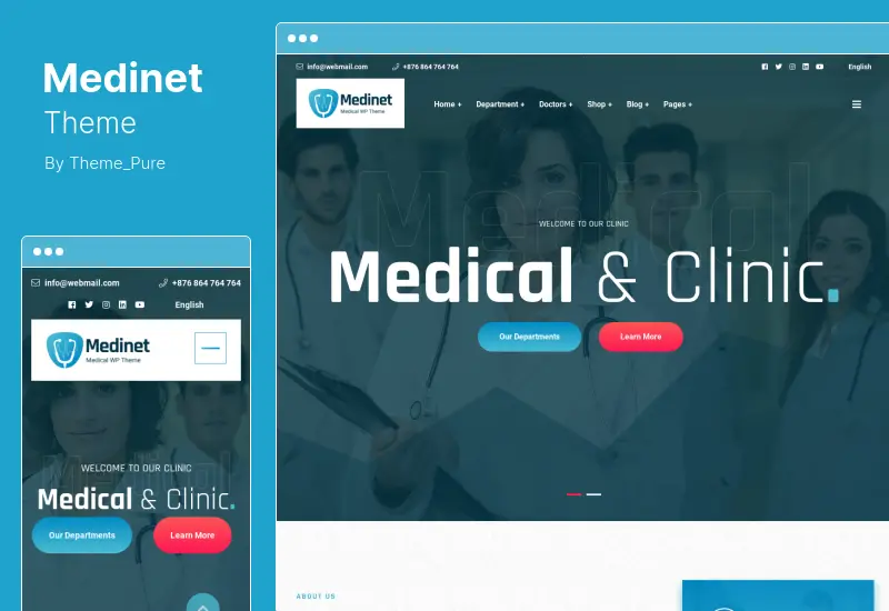 Tema Medinet - Tema WordPress Medis dan Kesehatan
