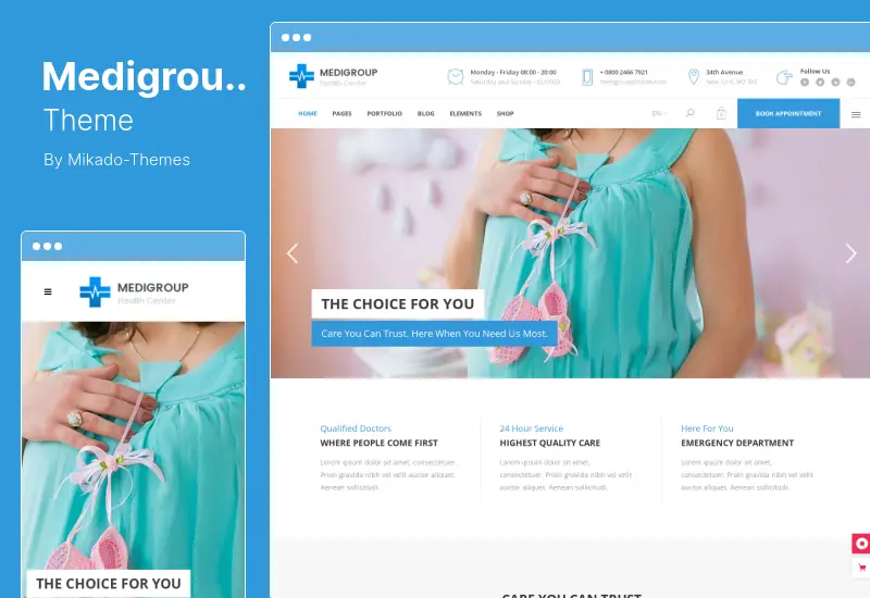 Tema Medigroup - Tema WordPress Medis dan Kesehatan