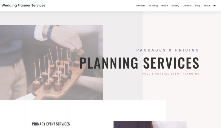 ウェディングプランナー向けのベスト WordPress テーマ 16 2023 4 Divi WeddingPlan