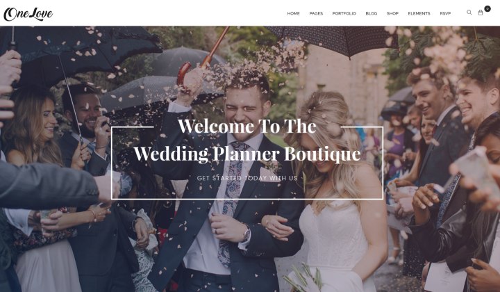 2023 年ウェディングプランナー向けのベスト WordPress テーマ 16 15 Catanis Wedding