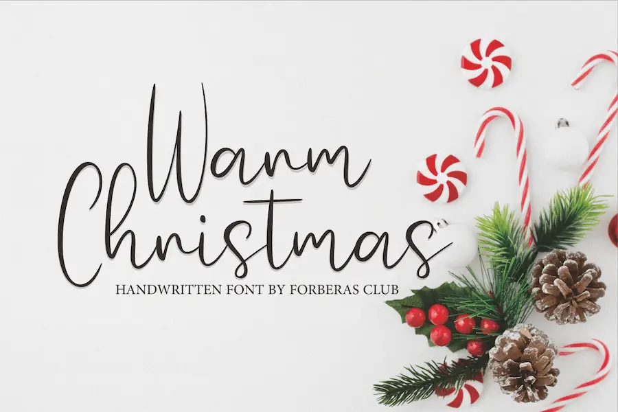 Warme Weihnachten -