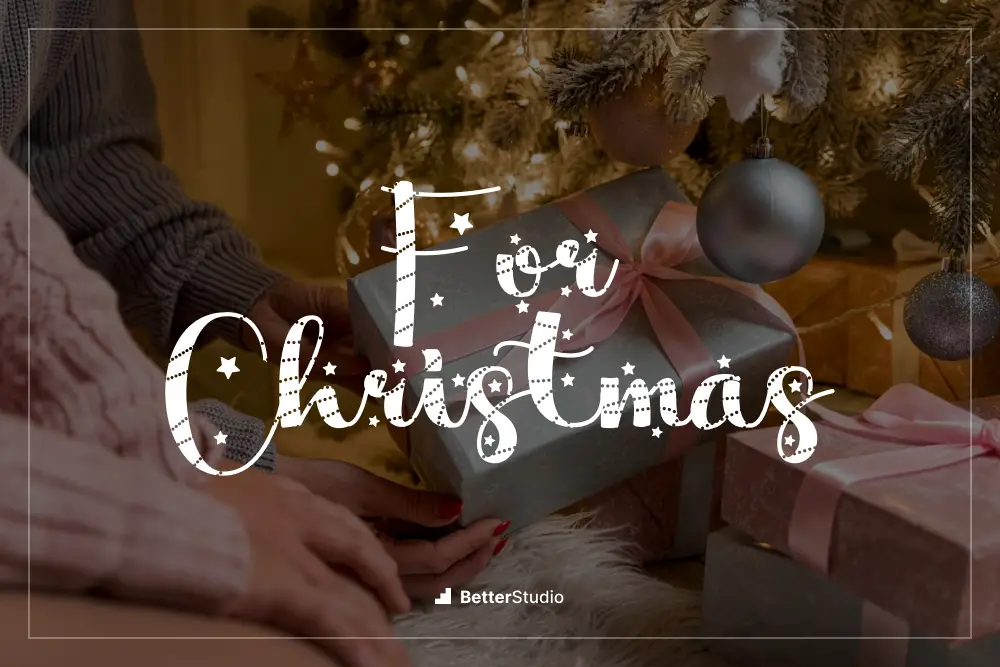 Für Weihnachten -