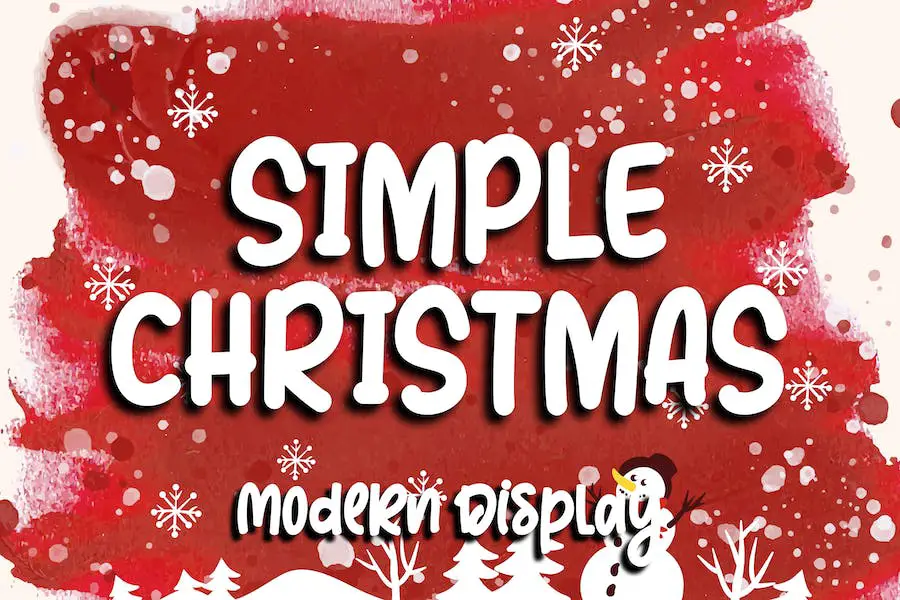 Einfaches Weihnachten -