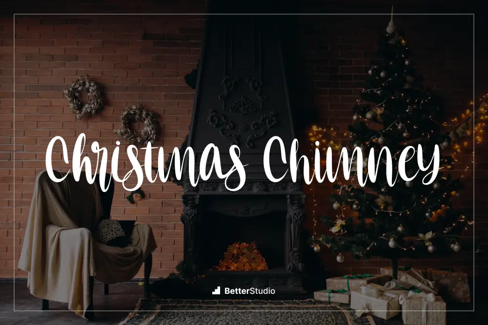 Weihnachtskamin -