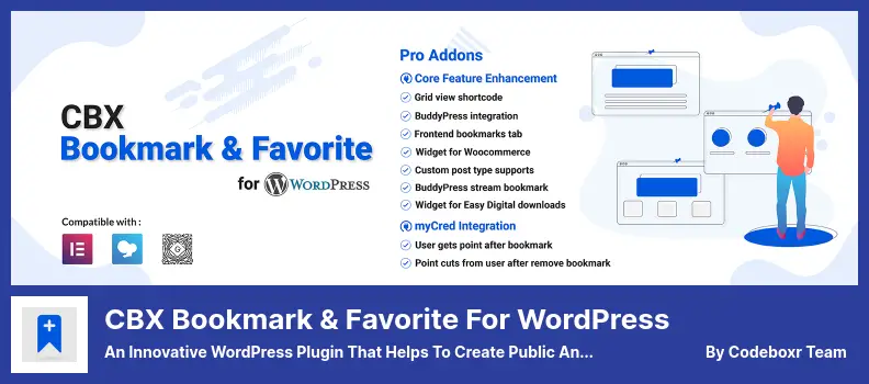 CBX Bookmark & Favorite für WordPress-Plugin – ein innovatives WordPress-Plugin, das beim Erstellen öffentlicher und privater Lesezeichen hilft
