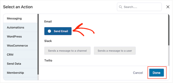 Bir yıldönümü e-postası iş akışına bir e-posta gönder eylemi ekleme Adding a send email action to an anniversary email workflow