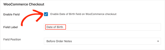 Çevrimiçi mağazanın ödeme sayfasına doğum tarihi alanını ekleme Adding the birth date field to an online store's checkout page