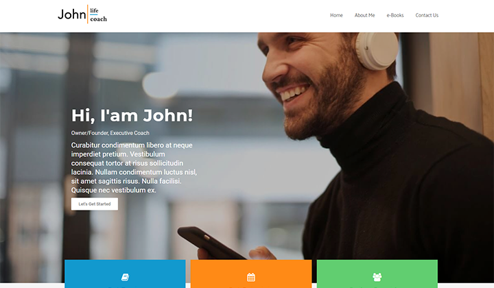 2023 年ライフコーチおよびメンターのウェブサイトに最適な WordPress テーマ 13 1 life coach