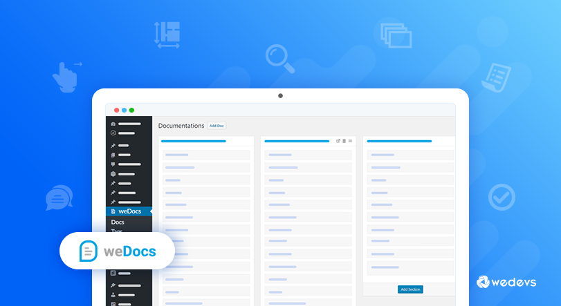 Esta é a imagem de destaque do melhor blog WordPress Documentation Plugin