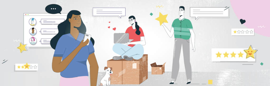 avis clients pour capture d'écran woocommerce