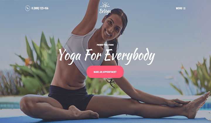 Los 17 mejores temas de WordPress para instructores de yoga 2023 11 beyoga 24