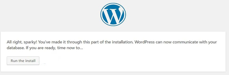 WordPress 现在可以连接到您的数据库
