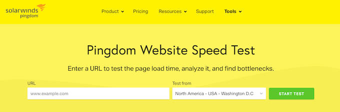 Monitoraggio delle richieste di domini di terze parti tramite Pingdom Tracking third-party domain requests using Pingdom