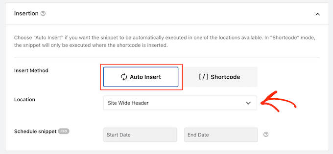 Aggiunta di codice personalizzato all'intestazione del tema WordPress Adding custom code to the WordPress theme header