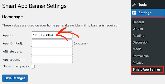 Aggiunta di un ID app a un plug-in di WordPress Adding an app ID to a WordPress plugin
