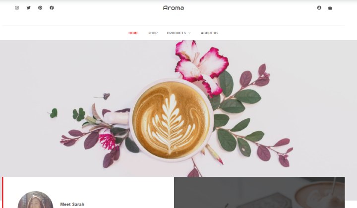 7 أفضل ثيمات WordPress لمواقع متاجر الشاي 2023 5 GP Coffee